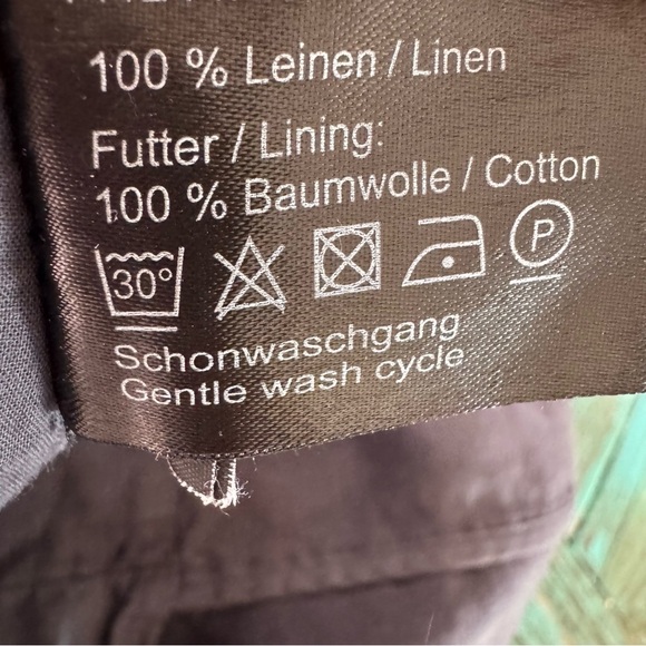 Annette Gortz for Since 1984 Grey Linen Midi Skirt Size 42 - Picture 12 of 12